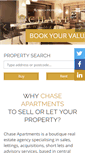 Mobile Screenshot of chaseapartments.com